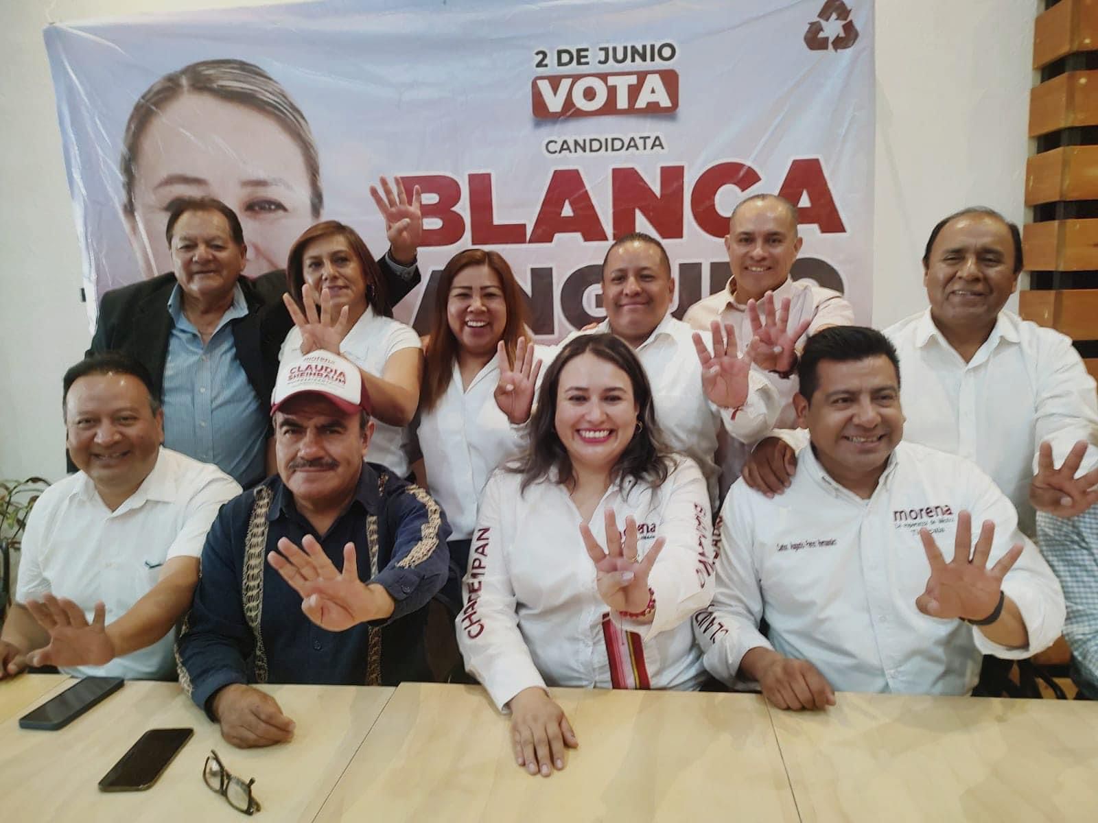 Reconoce Blanca Angulo que carga con negativos de la actual administración morenista en Chiautempan